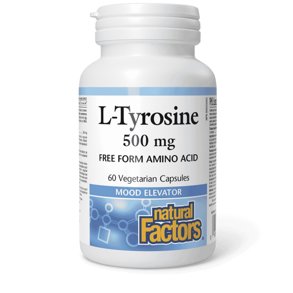 Thumbnail of Natural Factors - L-TYROSINE - 500 mg