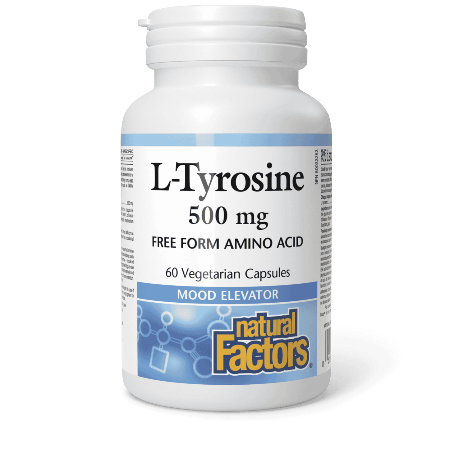 Natural Factors - L-TYROSINE - 500 mg