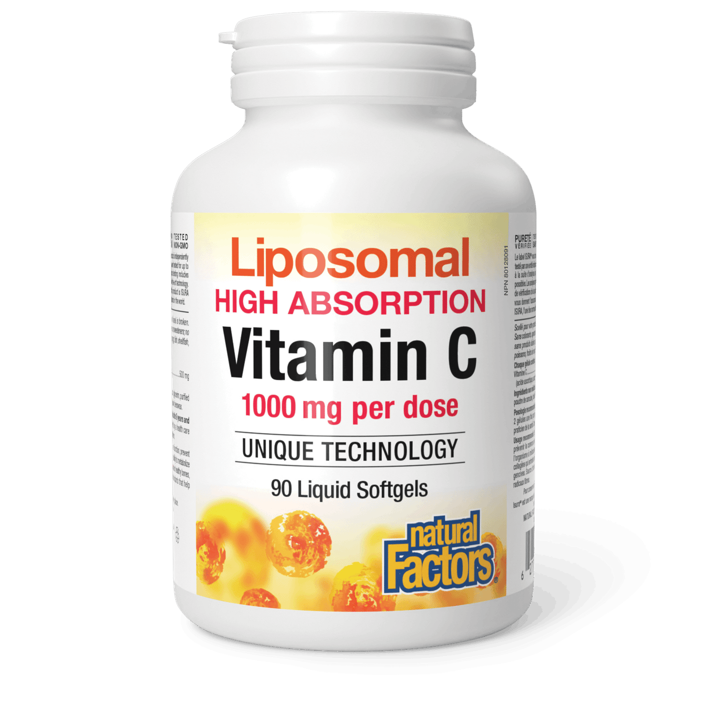 Natural Factors - LIPOSOMAL VITAMIN C - 500 mg