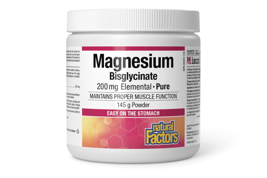 Thumbnail of Natural Factors - MAGNESIUM BISGLYCINATE PURE - 200 mg