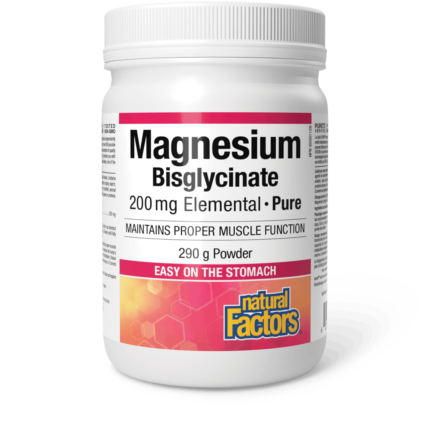 Natural Factors - MAGNESIUM BISGLYCINATE PURE - 200 mg