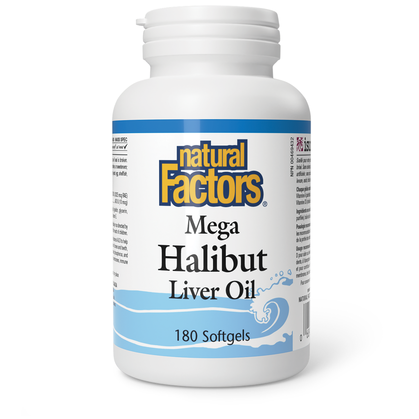 Natural Factors - MEGA HALIBUT LIVER OIL