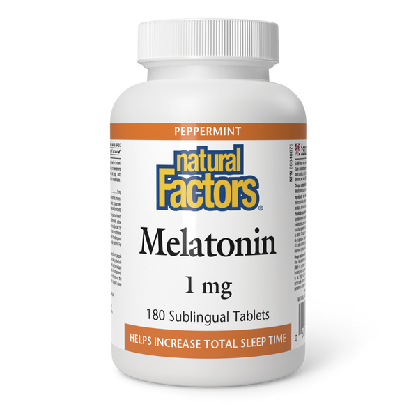 Thumbnail of Natural Factors - MELATONIN - 1 mg