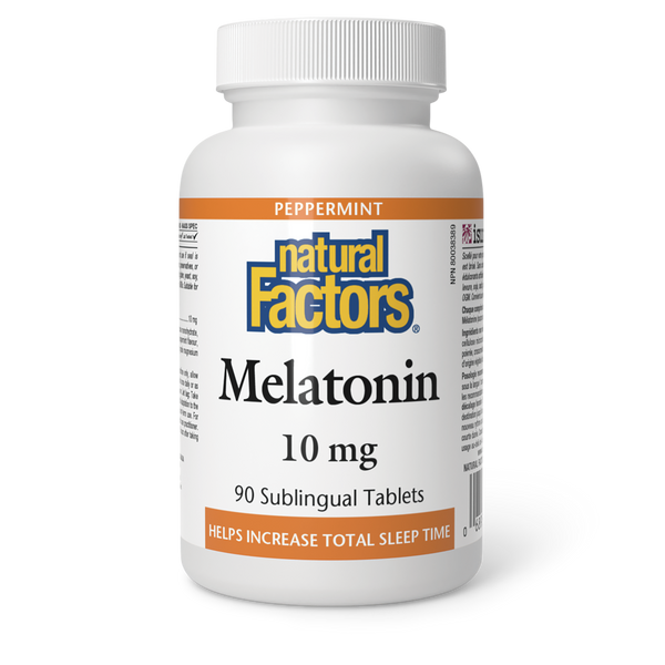 Thumbnail of Natural Factors - MELATONIN - 10 mg