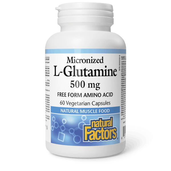 Thumbnail of Natural Factors - L-GLUTAMINE - 500 mg