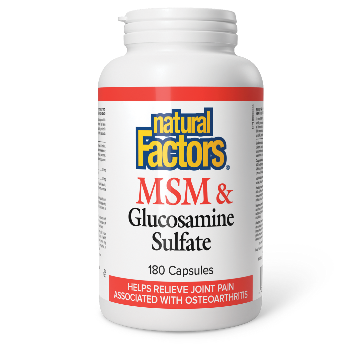 Natural Factors - MSM & GLUCOSAMINE SULFATE