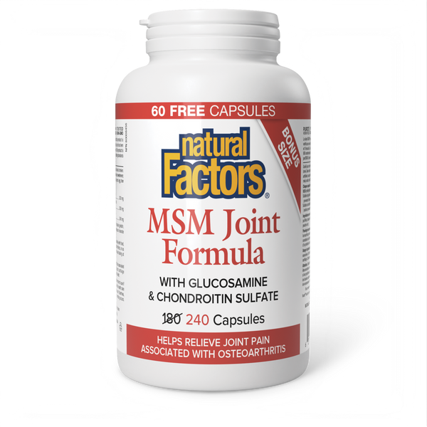 Thumbnail of Natural Factors - MSM JOINT FORMULA - Bonus Size