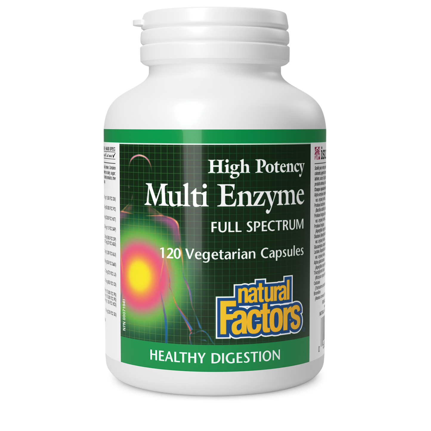 Natural Factors - HIGH POTENCY MULTI ENZYME FULL SPECTRUM