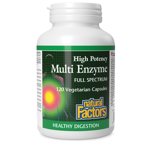 Thumbnail of Natural Factors - HIGH POTENCY MULTI ENZYME FULL SPECTRUM