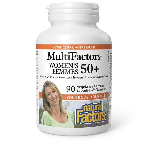 Thumbnail of Natural Factors - MULTIFACTORS WOMEN'S 50+ VITAMIN & MINERAL FORMULA