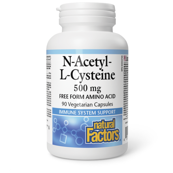 Thumbnail of Natural Factors - N-ACETYL-L-CYSTEINE - 500 mg