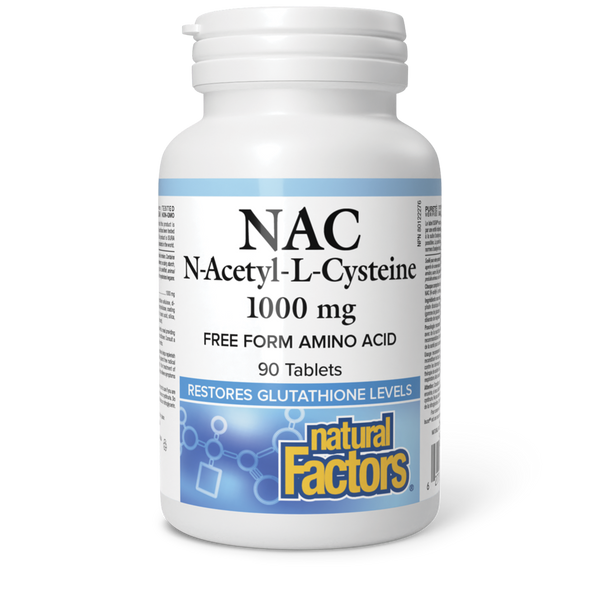 Thumbnail of Natural Factors - N-ACETYL-L-CYSTEINE - 1000 mg