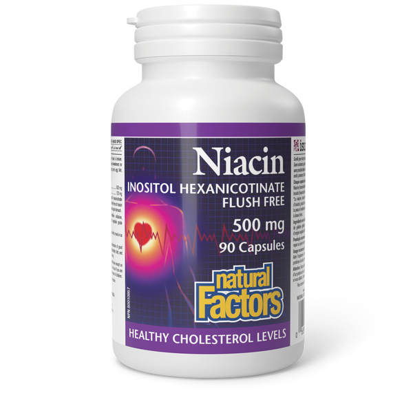 Thumbnail of Natural Factors - NIACIN FLUSH FREE - 500 mg