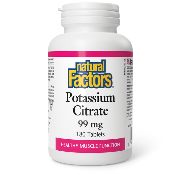 Thumbnail of Natural Factors - POTASSIUM CITRATE - 99 mg