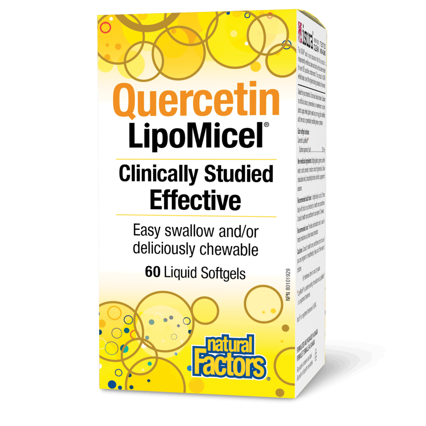 Natural Factors - QUERCETIN LIPOMICEL