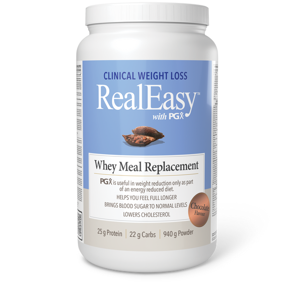 Thumbnail of Natural Factors - REALEASY WITH PGX WHEY MEAL REPLACEMENT - Chocolate