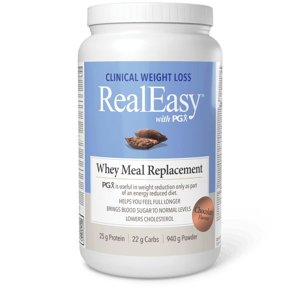 Thumbnail of Natural Factors - REALEASY WITH PGX WHEY MEAL REPLACEMENT - Chocolate