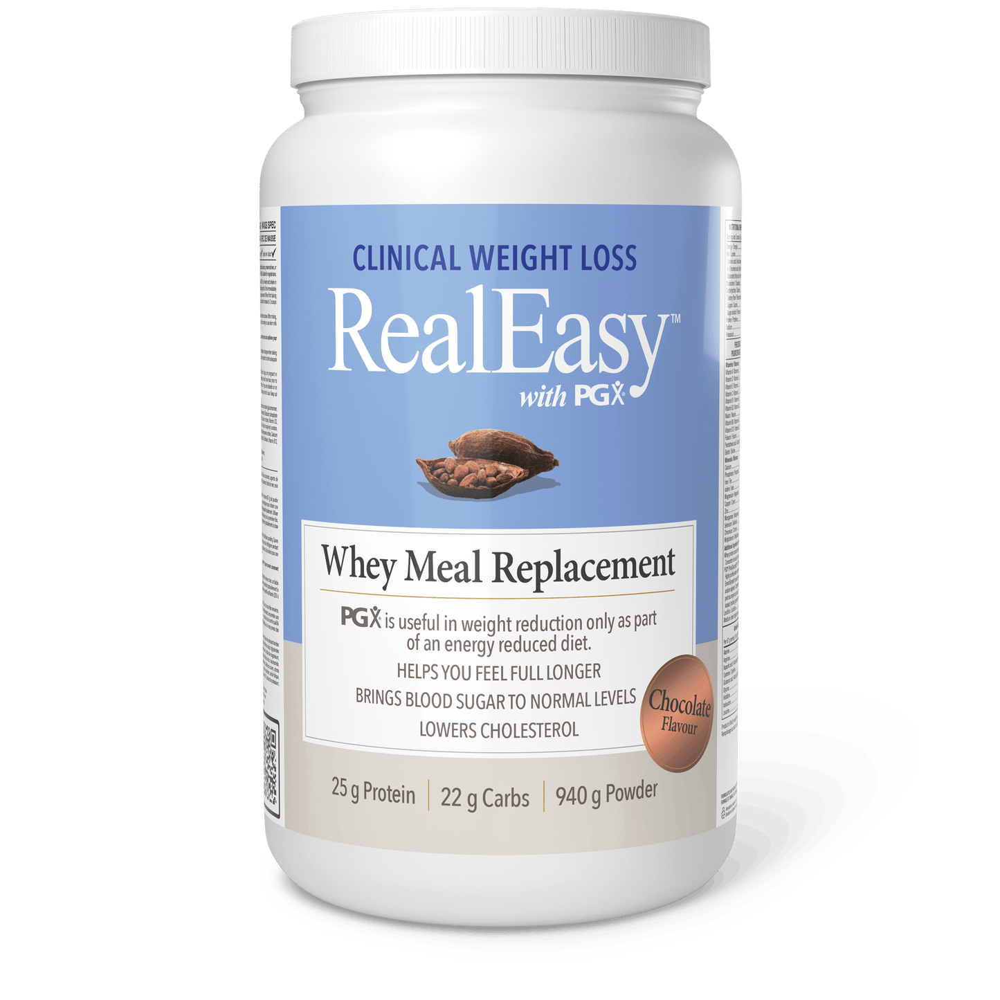 Natural Factors - REALEASY WITH PGX WHEY MEAL REPLACEMENT - Chocolate