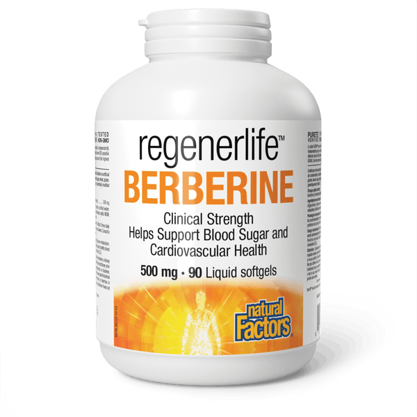 Thumbnail of Natural Factors - REGENERLIFE BERBERINE - 500 mg