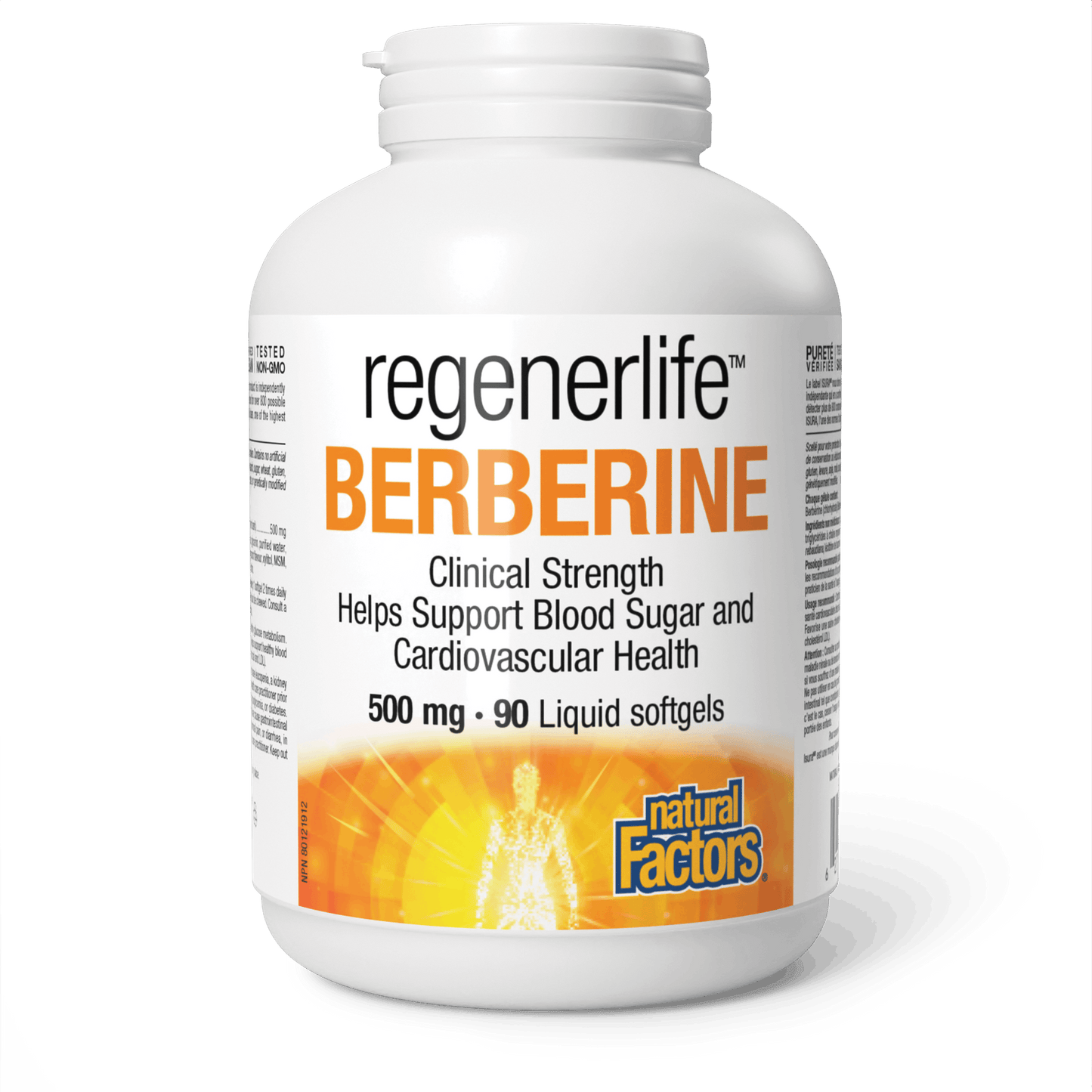 Natural Factors - REGENERLIFE BERBERINE - 500 mg