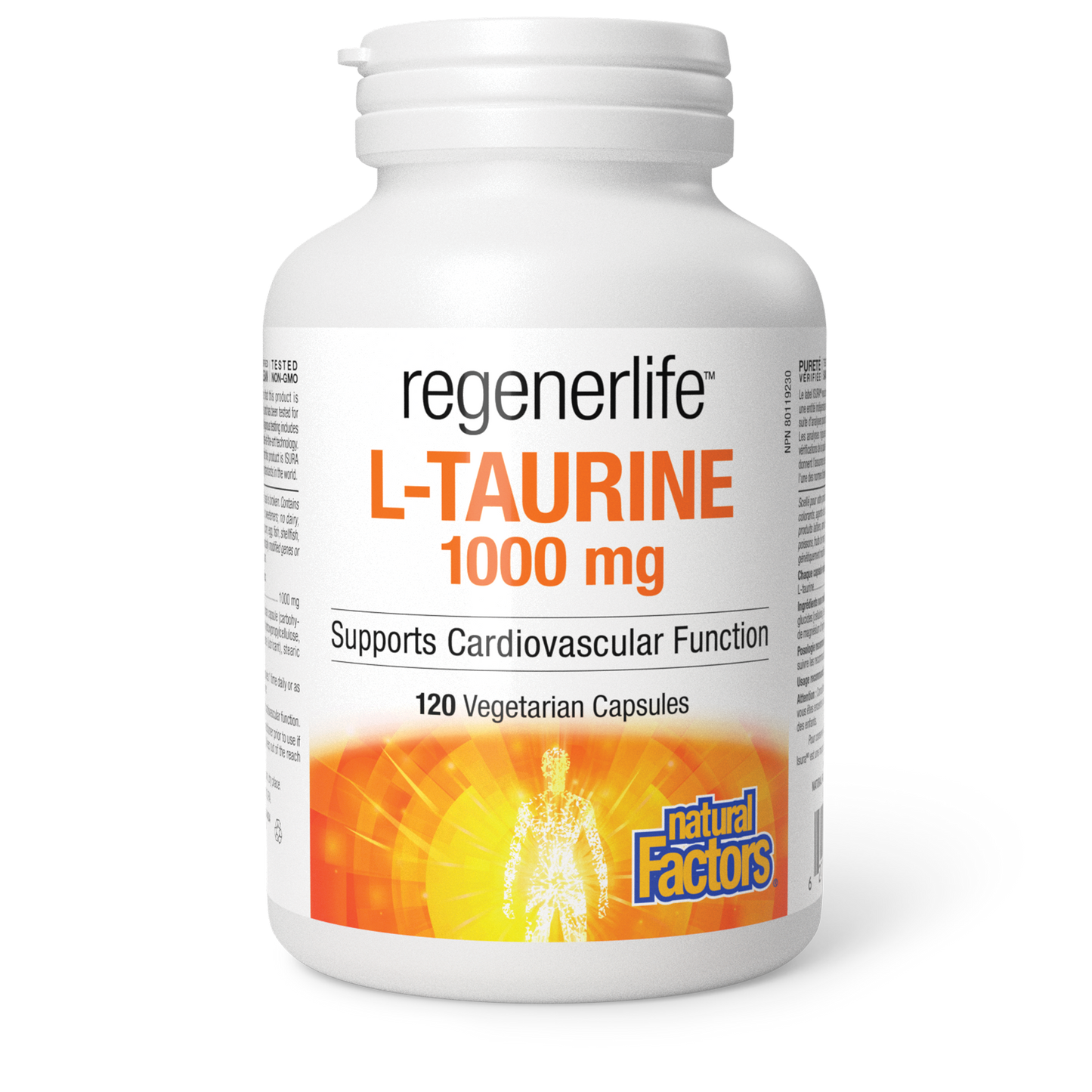 Natural Factors - REGENERLIFE L-TAURINE - 1000 mg