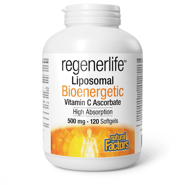 Thumbnail of Natural Factors - REGENERLIFE LIPOSOMAL BIOENERGETIC VITAMIN C - 500 mg