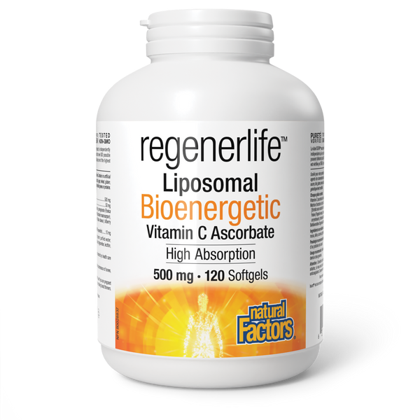 Thumbnail of Natural Factors - REGENERLIFE LIPOSOMAL BIOENERGETIC VITAMIN C - 500 mg