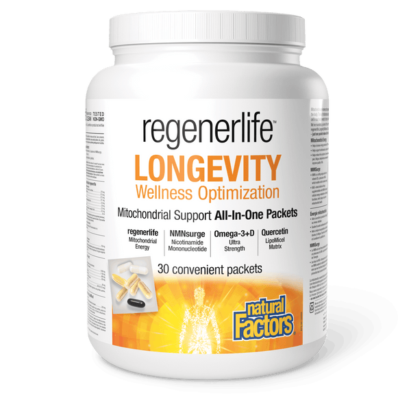 Thumbnail of Natural Factors - REGENERLIFE LONGEVITY