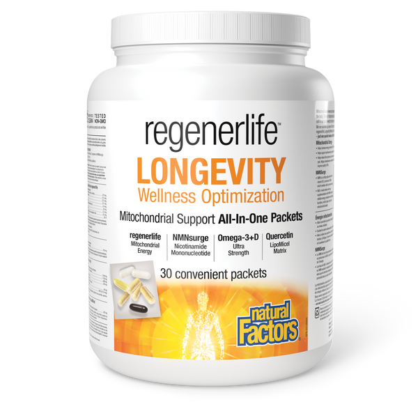 Thumbnail of Natural Factors - REGENERLIFE LONGEVITY