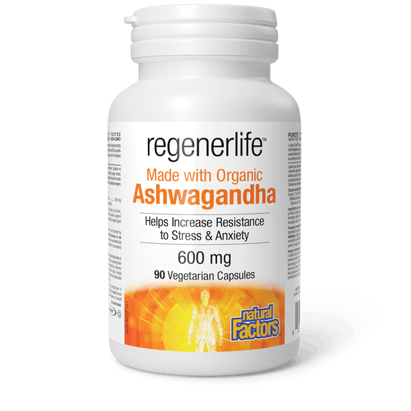 Thumbnail of Natural Factors - REGENERLIFE - ASHWAGANDHA