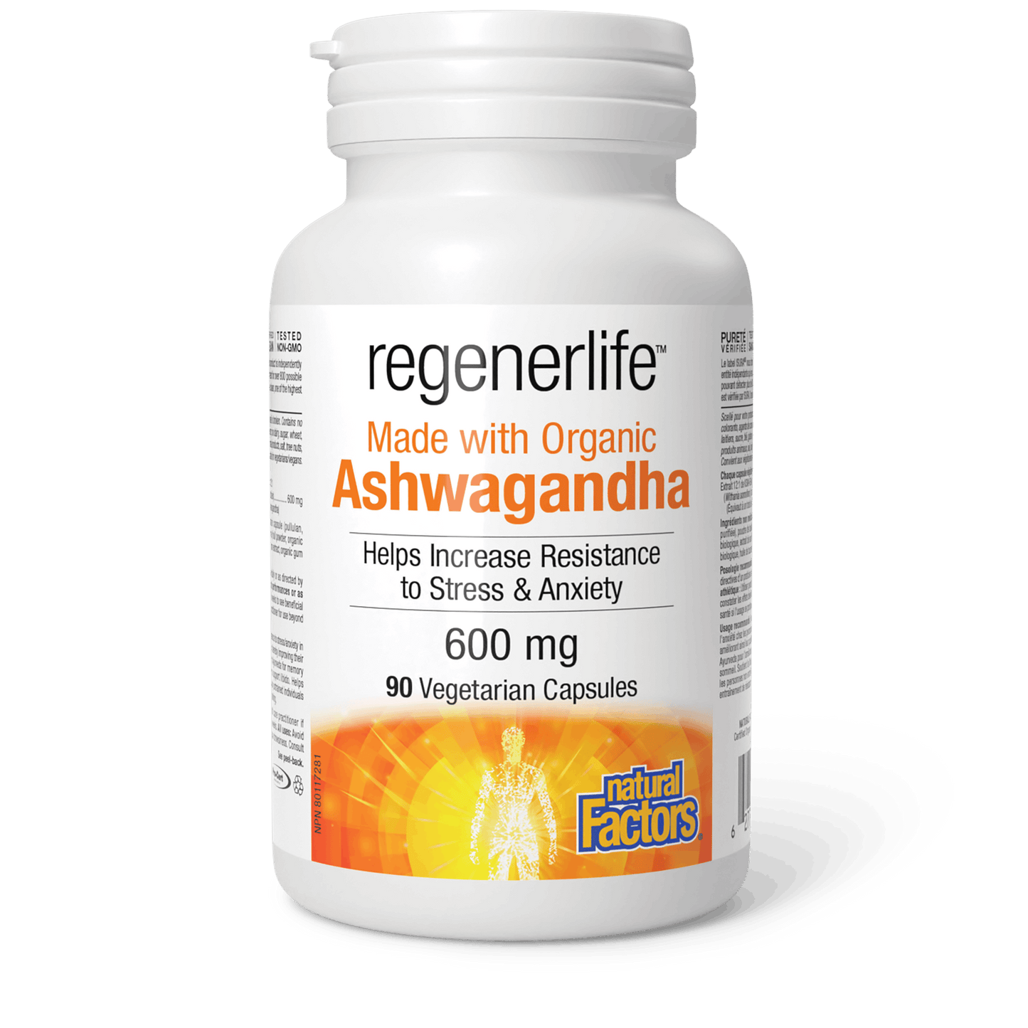 Natural Factors - REGENERLIFE - ASHWAGANDHA