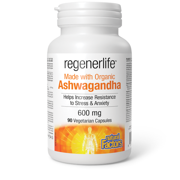 Thumbnail of Natural Factors - REGENERLIFE - ASHWAGANDHA