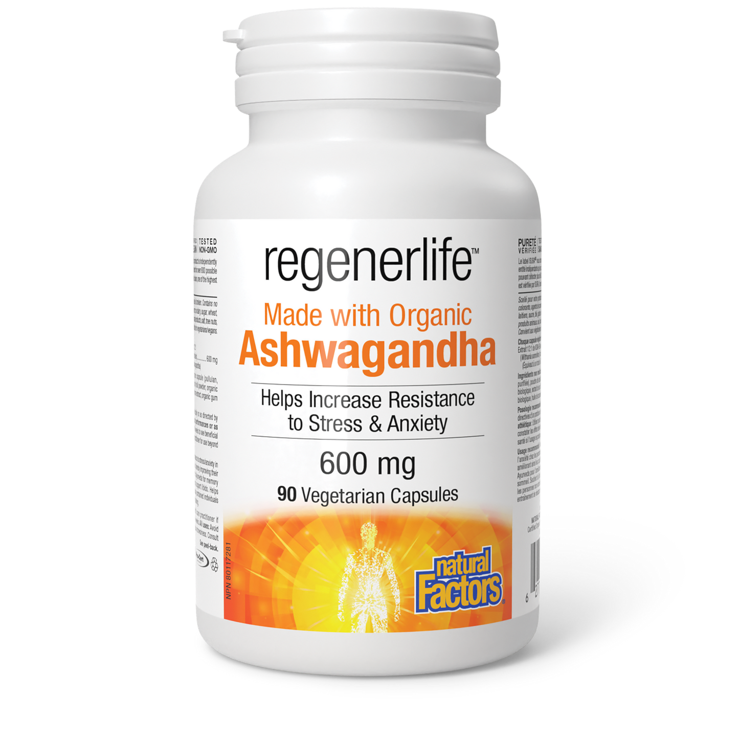 Natural Factors - REGENERLIFE - ASHWAGANDHA