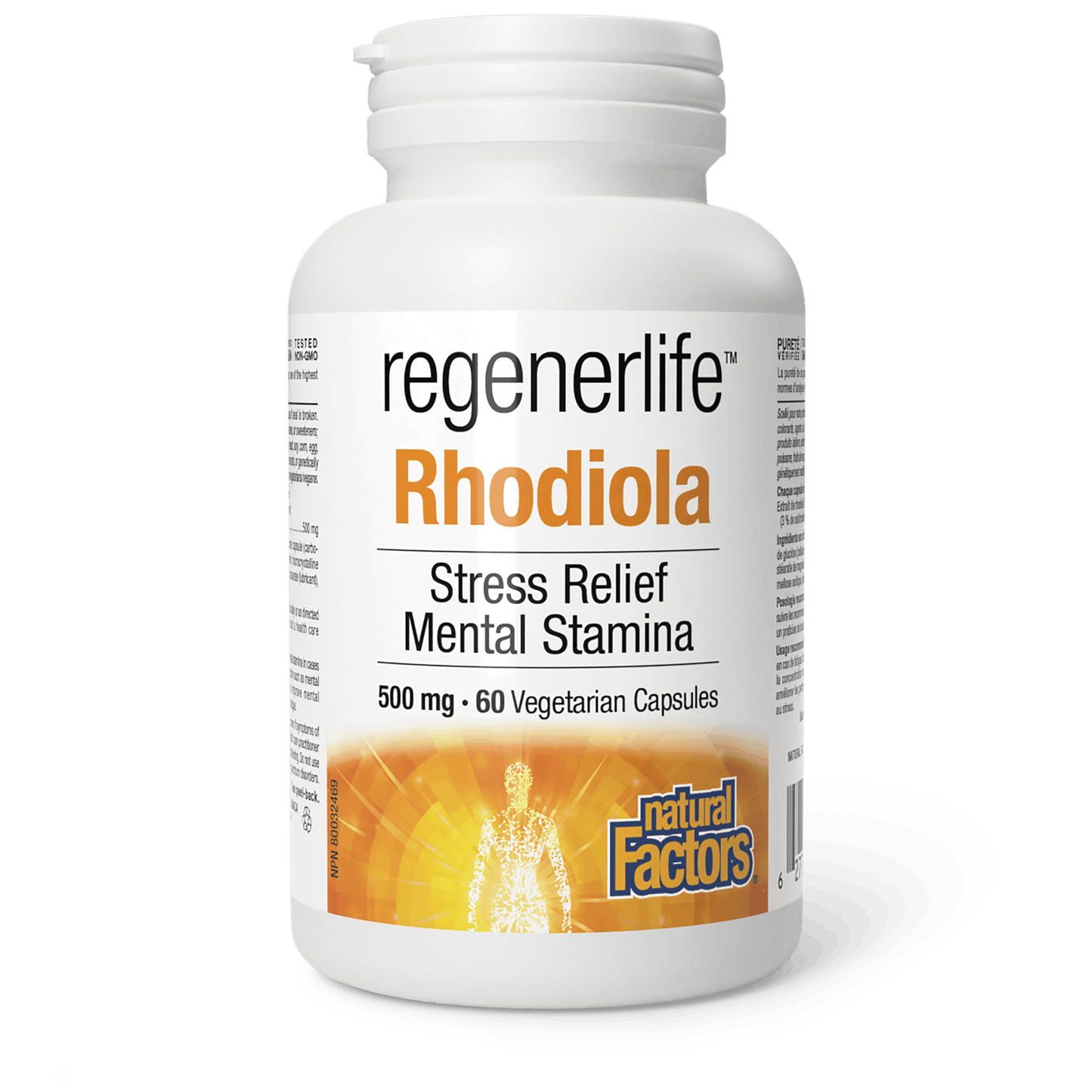 Natural Factors - REGENERLIFE - RHODIOLA