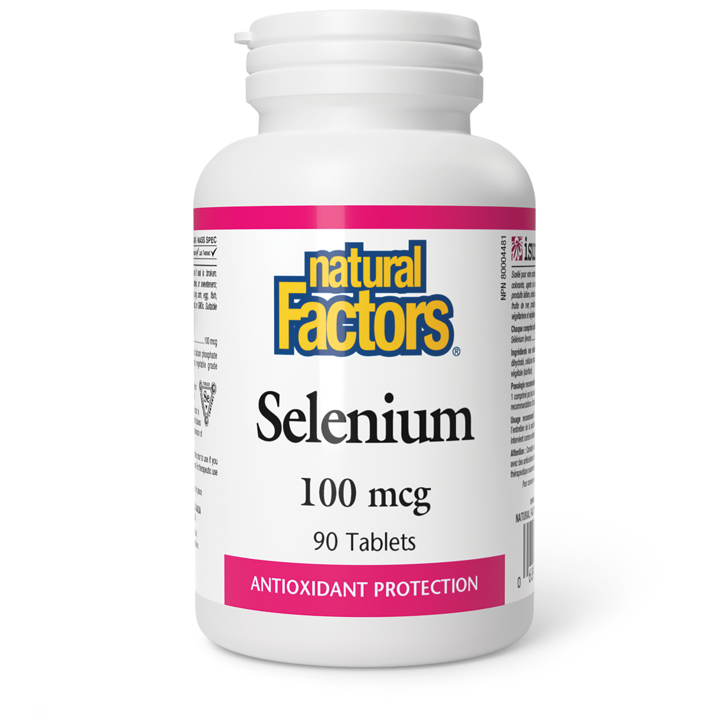 Natural Factors - SELENIUM - 100 mcg