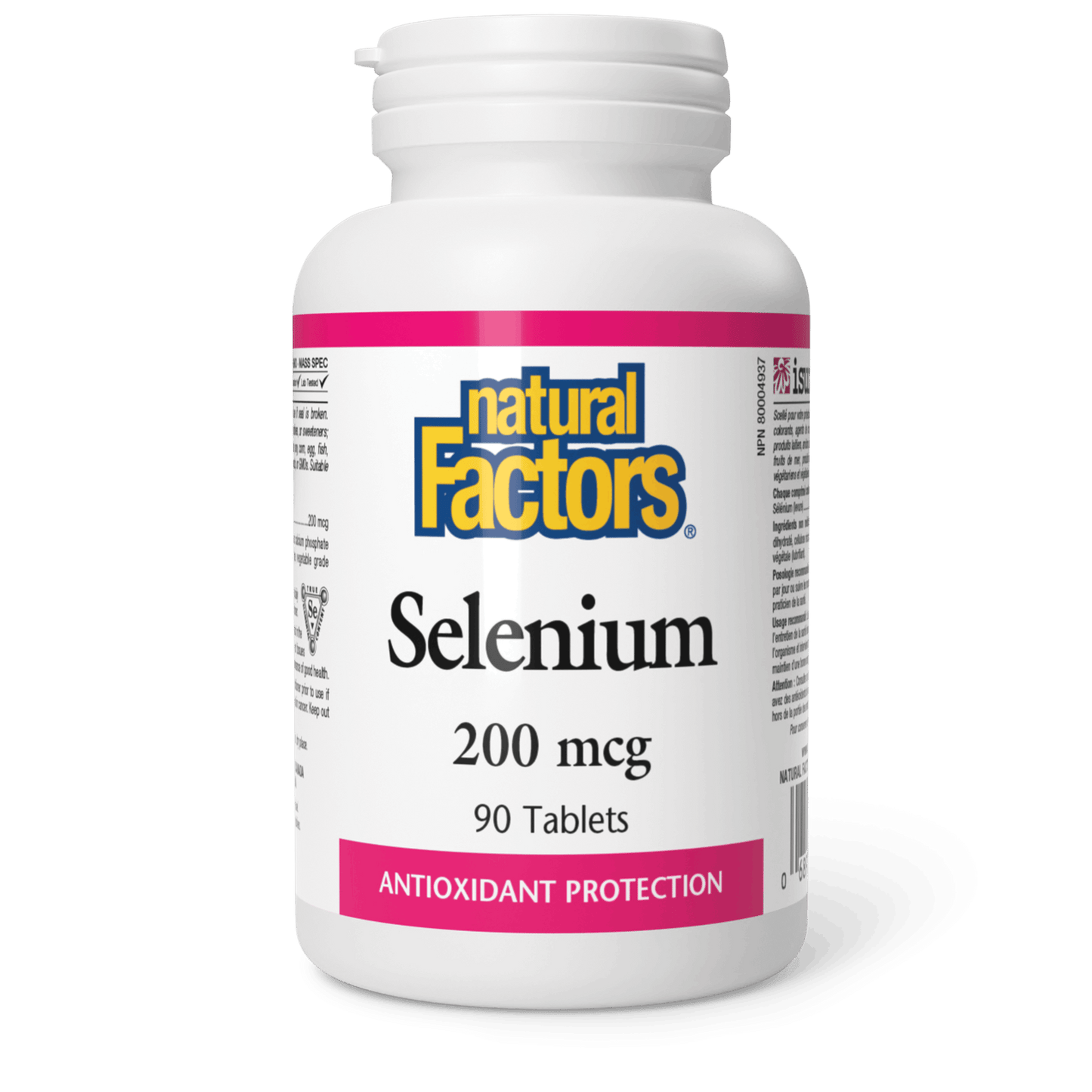 Natural Factors - SELENIUM - 200 mcg