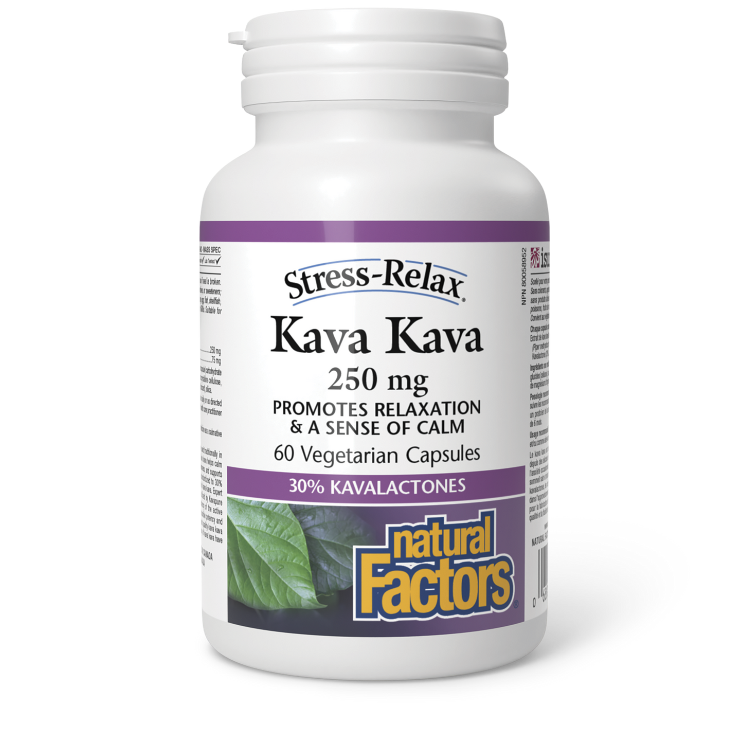 Natural Factors - STRESS-RELAX KAVA KAVA - 250 mg