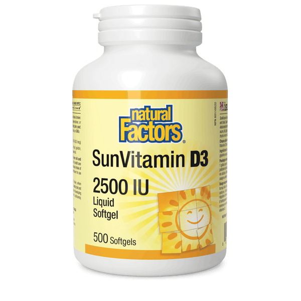 Thumbnail of Natural Factors - SUNVITAMIN D3 - 2500 IU