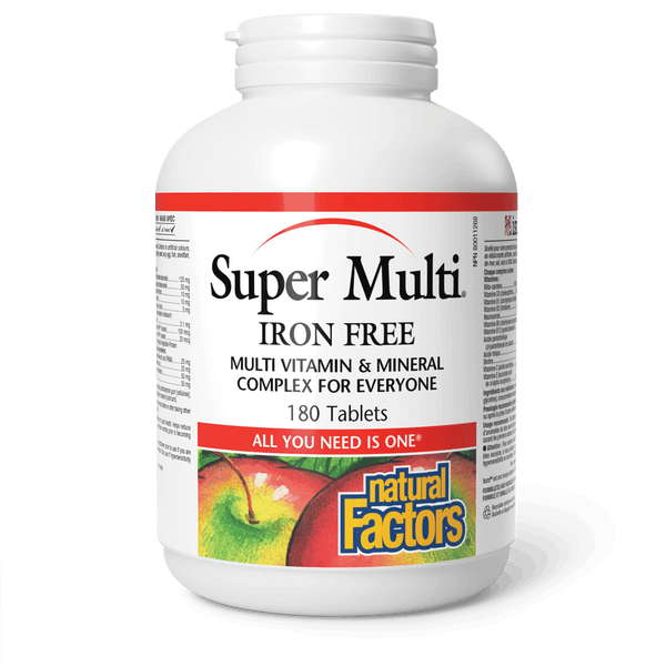 Thumbnail of Natural Factors - SUPER MULTI IRON FREE