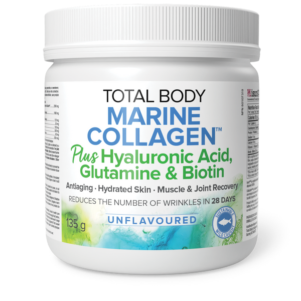 Thumbnail of Natural Factors - TOTAL BODY MARINE COLLAGEN with HYALURONIC ACID GLUTAMINE & BIOTIN