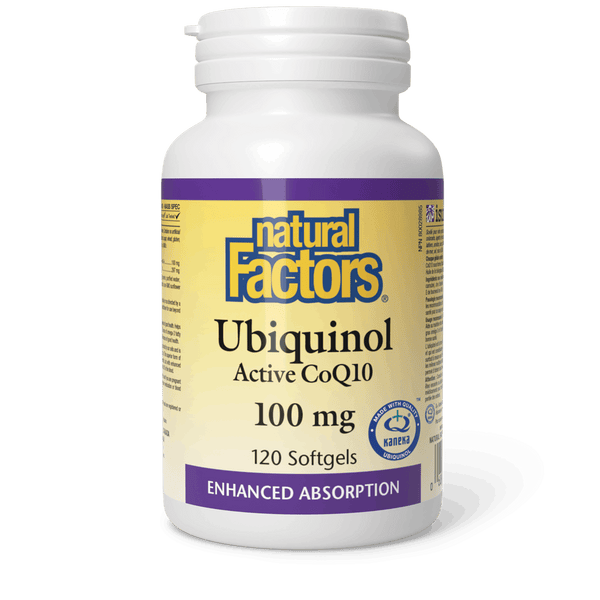 Thumbnail of Natural Factors - UBIQUINOL ACTIVE COQ10 - 100 mg