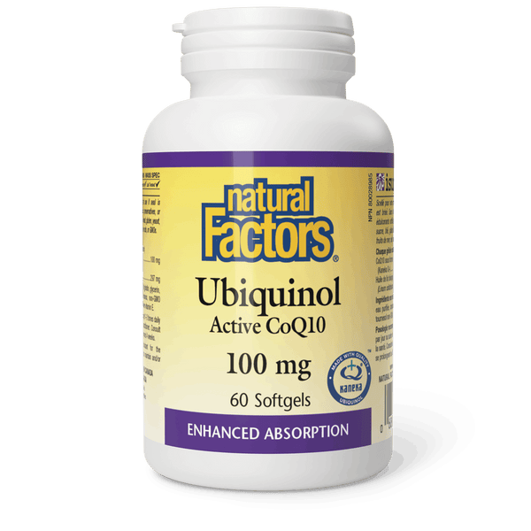 Thumbnail of Natural Factors - UBIQUINOL ACTIVE COQ10 - 100 mg