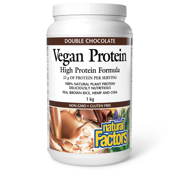 Thumbnail of Natural Factors - VEGAN PROTEIN - Double Chocolate Flavour