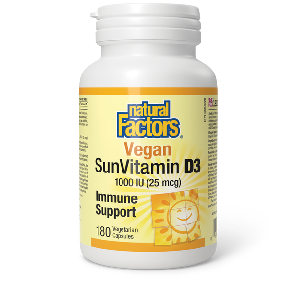 Thumbnail of Natural Factors - VEGAN SUNVITAMIN D3 - 1000 IU