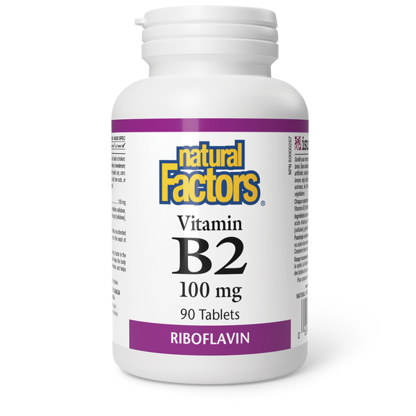 Thumbnail of Natural Factors - VITAMIN B2 - 100 mg