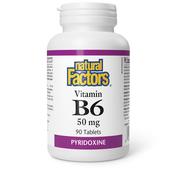 Thumbnail of Natural Factors - VITAMIN B6 - 50 mg