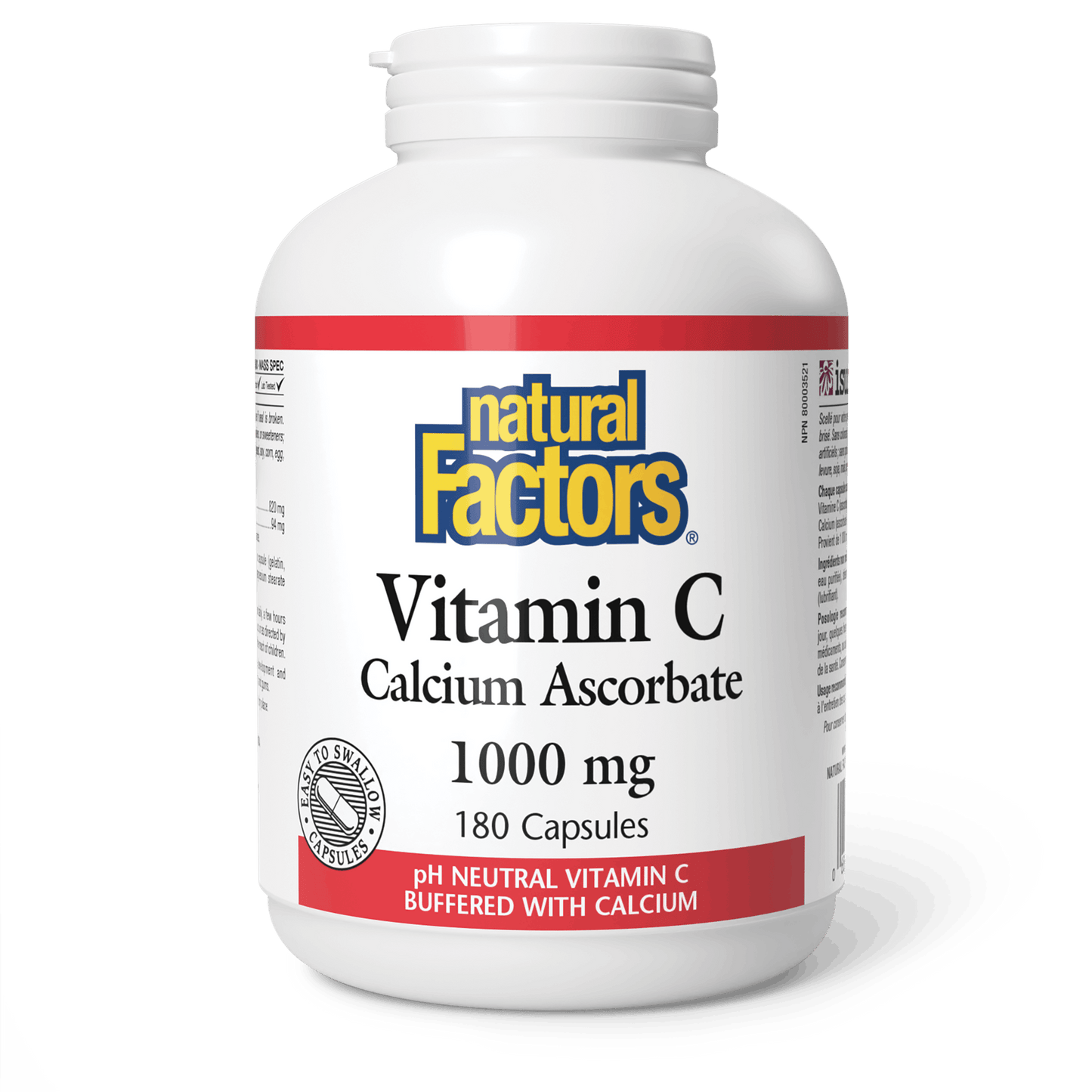 Natural Factors - VITAMIN C CALCIUM ASCORBATE - 1000 mg