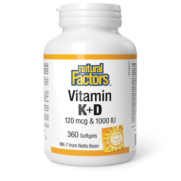 Thumbnail of Natural Factors - VITAMIN K + D