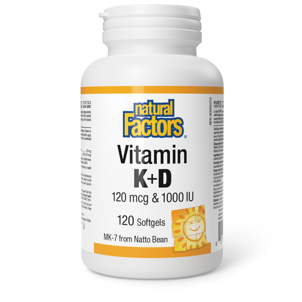 Thumbnail of Natural Factors - VITAMIN K & D