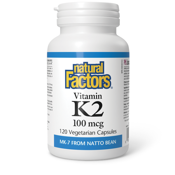 Thumbnail of Natural Factors - VITAMIN K2 - 100 mcg